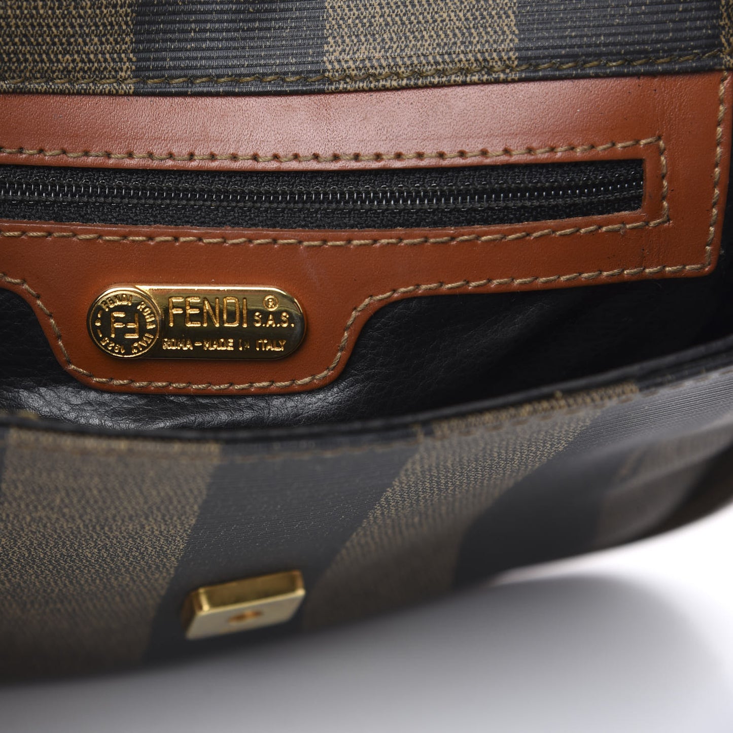 Pequin Spalmati Shoulder Bag Cuoio