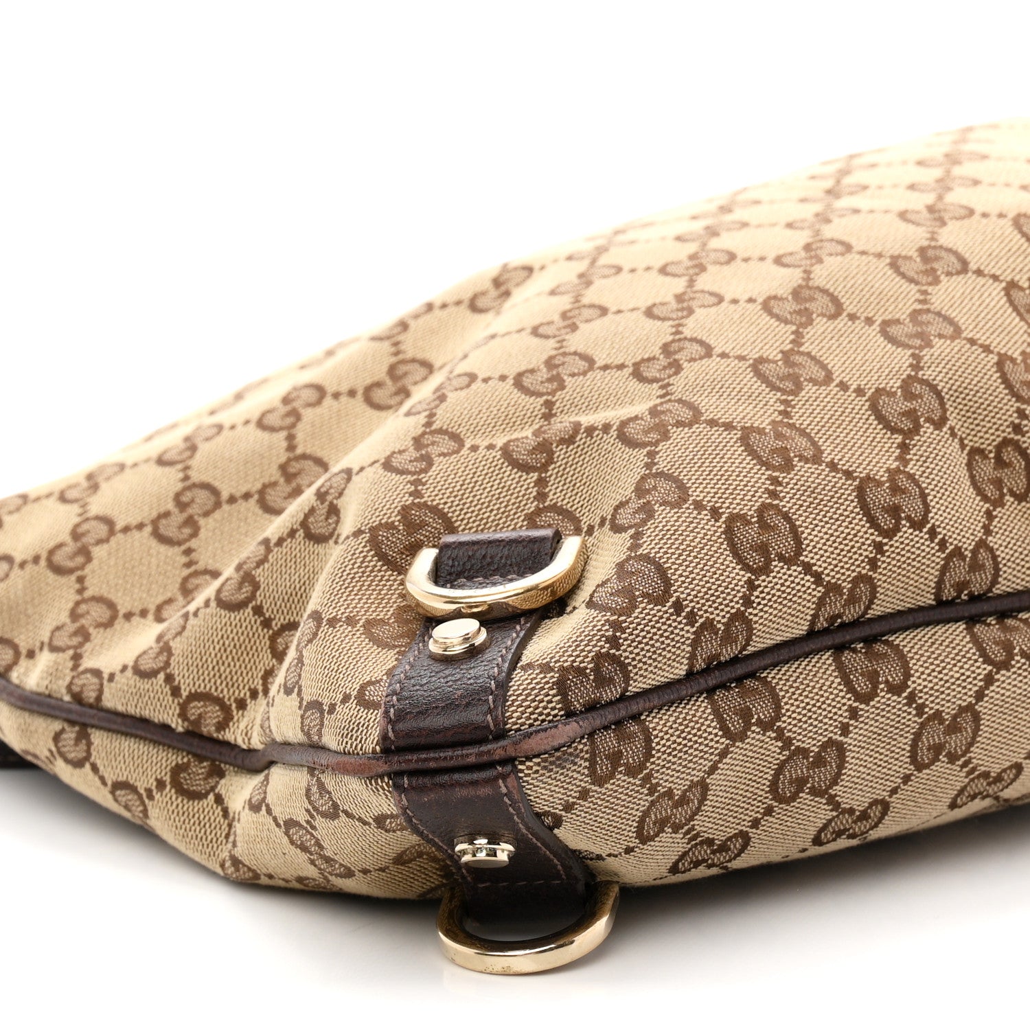 Gucci Monogram Abbey Messenger Bag Dark Brown 8 of 9
