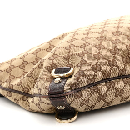 Gucci Monogram Abbey Messenger Bag Dark Brown 8 of 9
