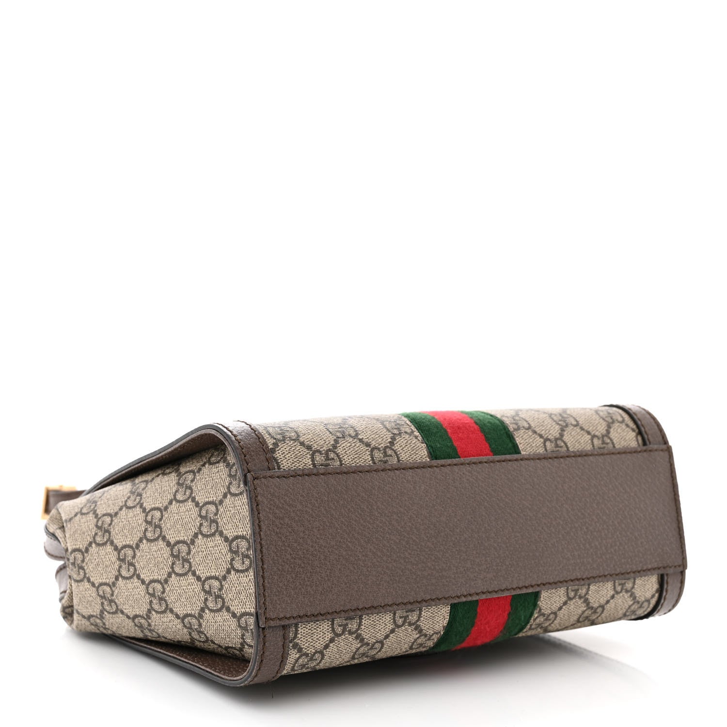 Gucci GG Supreme Monogram Small Ophidia Tote Bag Brown 4 of 12