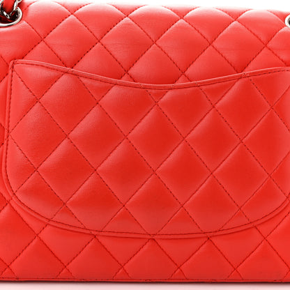 Chanel Lambskin Quilted Medium Double Flap Red 13 of 13