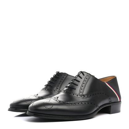 Gucci X SEGA Calfskin Mens Loafers 8 Black 3 of 8