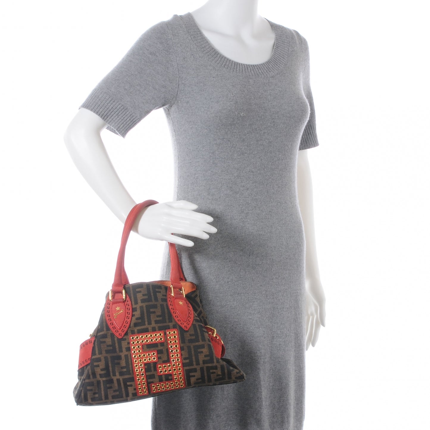 Zucca Grommet Bag De Jour Tobacco Red