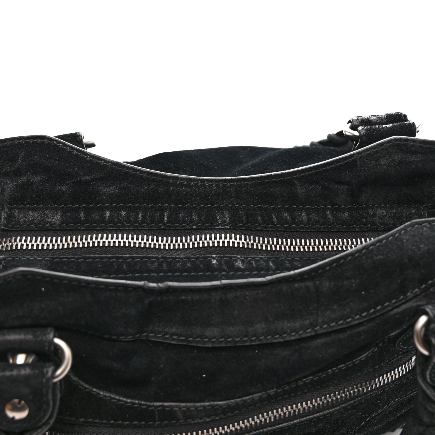 Balenciaga Baby Daim Suede Classic Hardware Town Black 13 of 19
