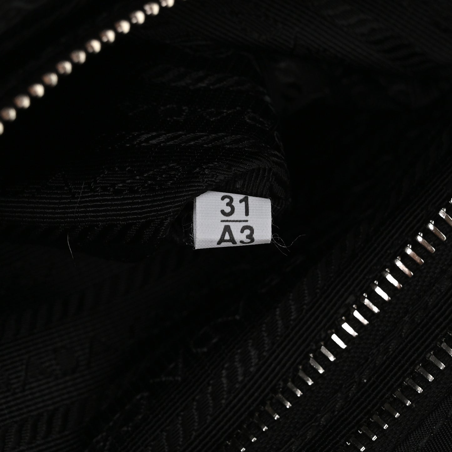 Nylon Vela Baby Bag Black