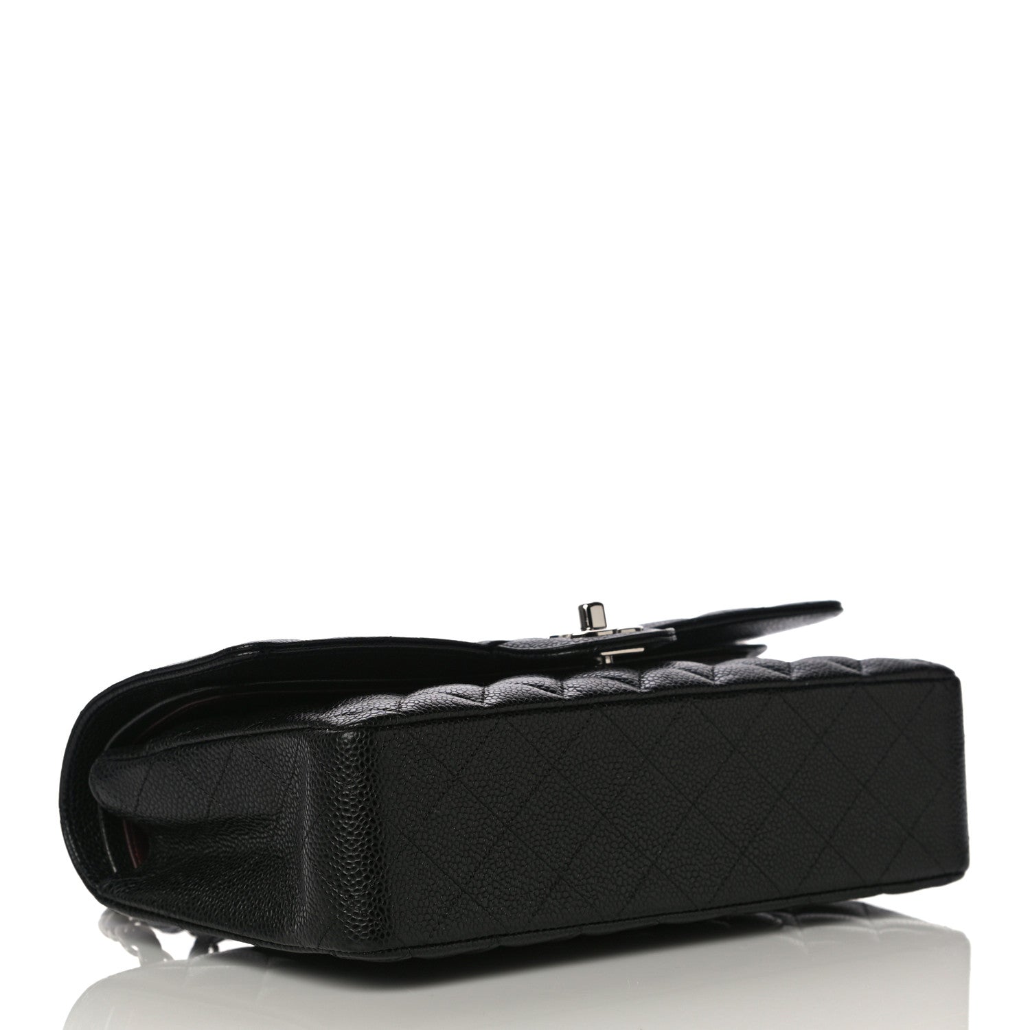 Chanel Caviar Quilted Medium Double Flap Black 4 of 12