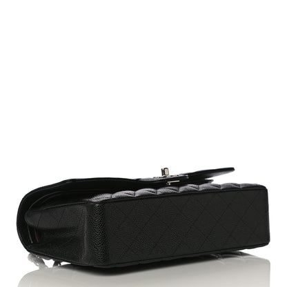 Chanel Caviar Quilted Medium Double Flap Black 4 of 12