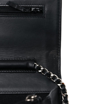 Chanel Caviar Timeless CC Wallet On Chain WOC Black 17 of 17