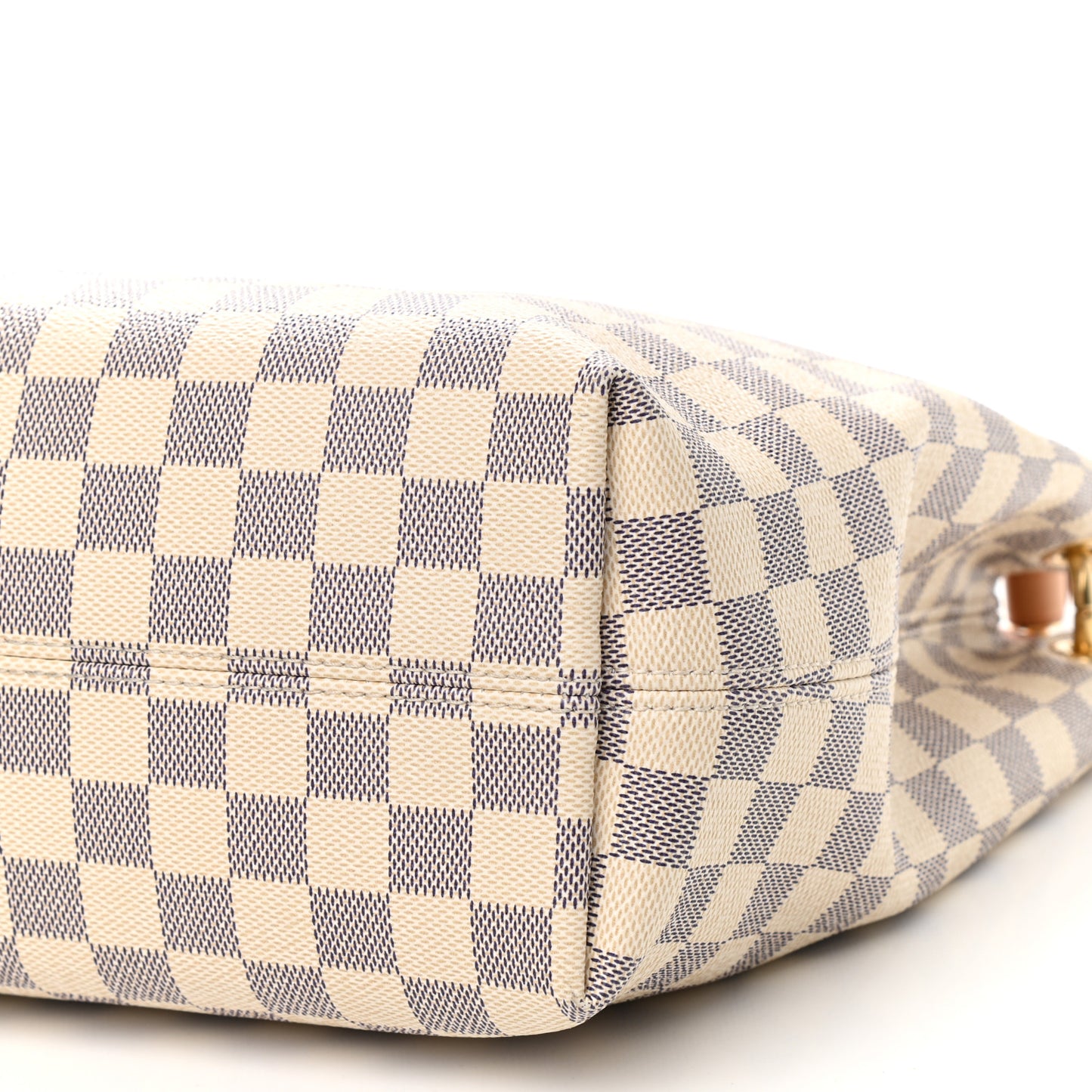 Damier Azur Graceful PM Rose Ballerine