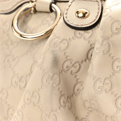 Gucci Guccissima Medium Sukey Top Handle Bag White 16 of 26
