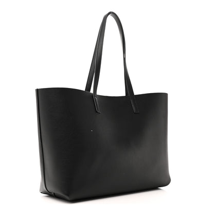 Saint Laurent Calfskin Large Shopping Tote Black 4 of 13