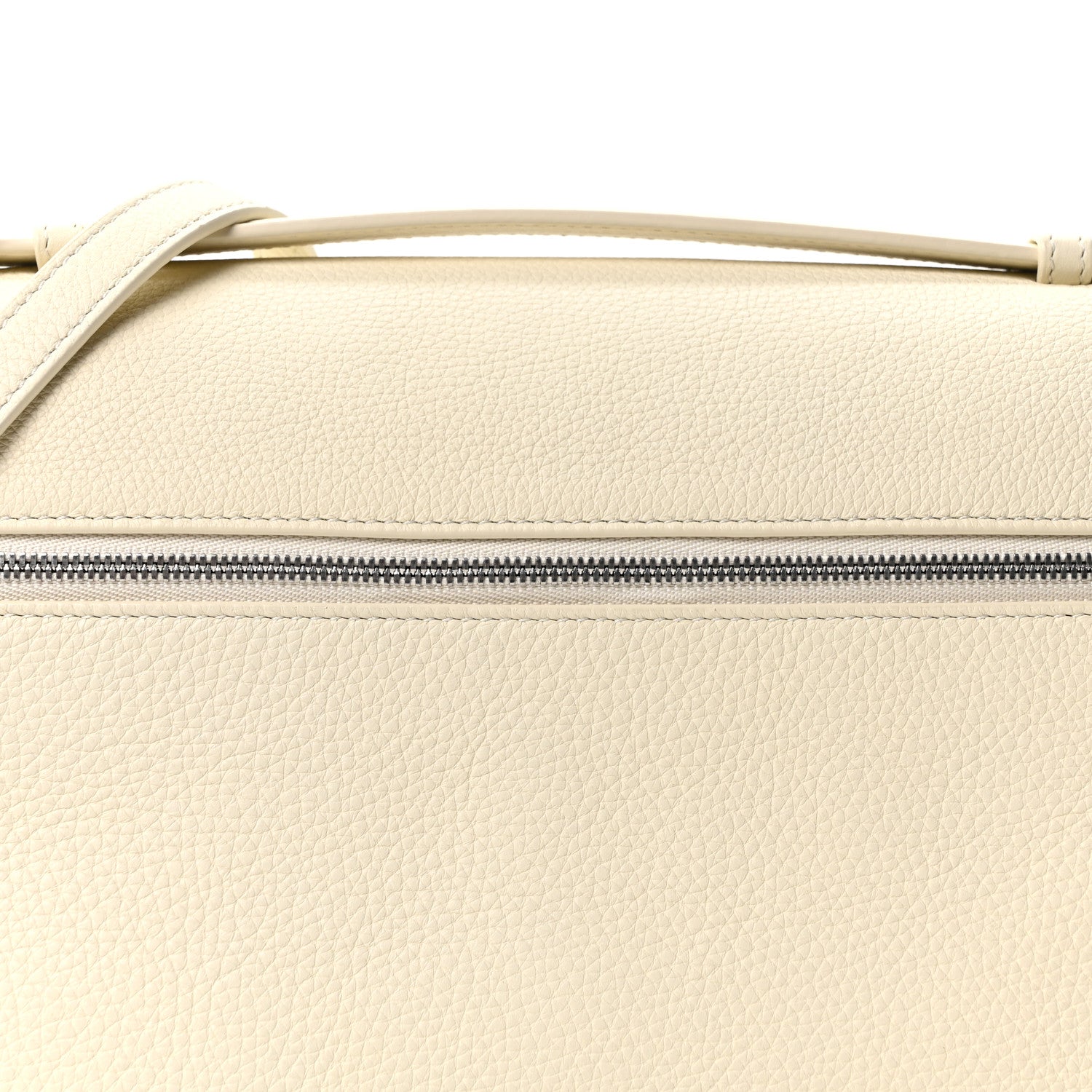 Loro Piana Grained Calfskin Extra Pocket L27 Whisper White 7 of 9