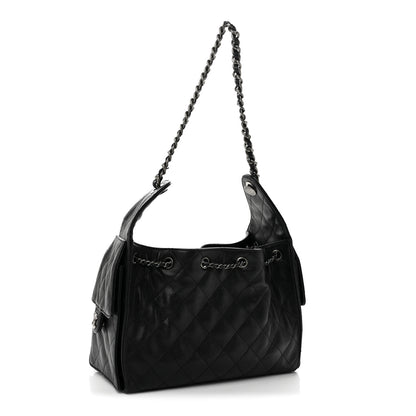 Chanel Caviar Quilted Small Chanel 25 Handbag Black 3 of 11