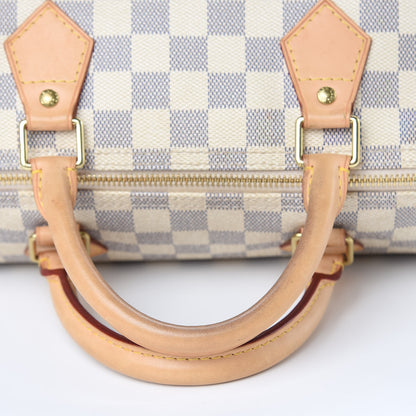 Louis Vuitton Damier Azur Speedy 35 10 of 14