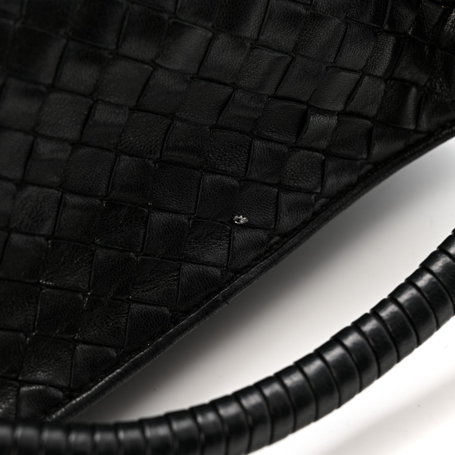 Bottega Veneta Nappa Intrecciato Small Hobo Shoulder Bag Black 11 of 13