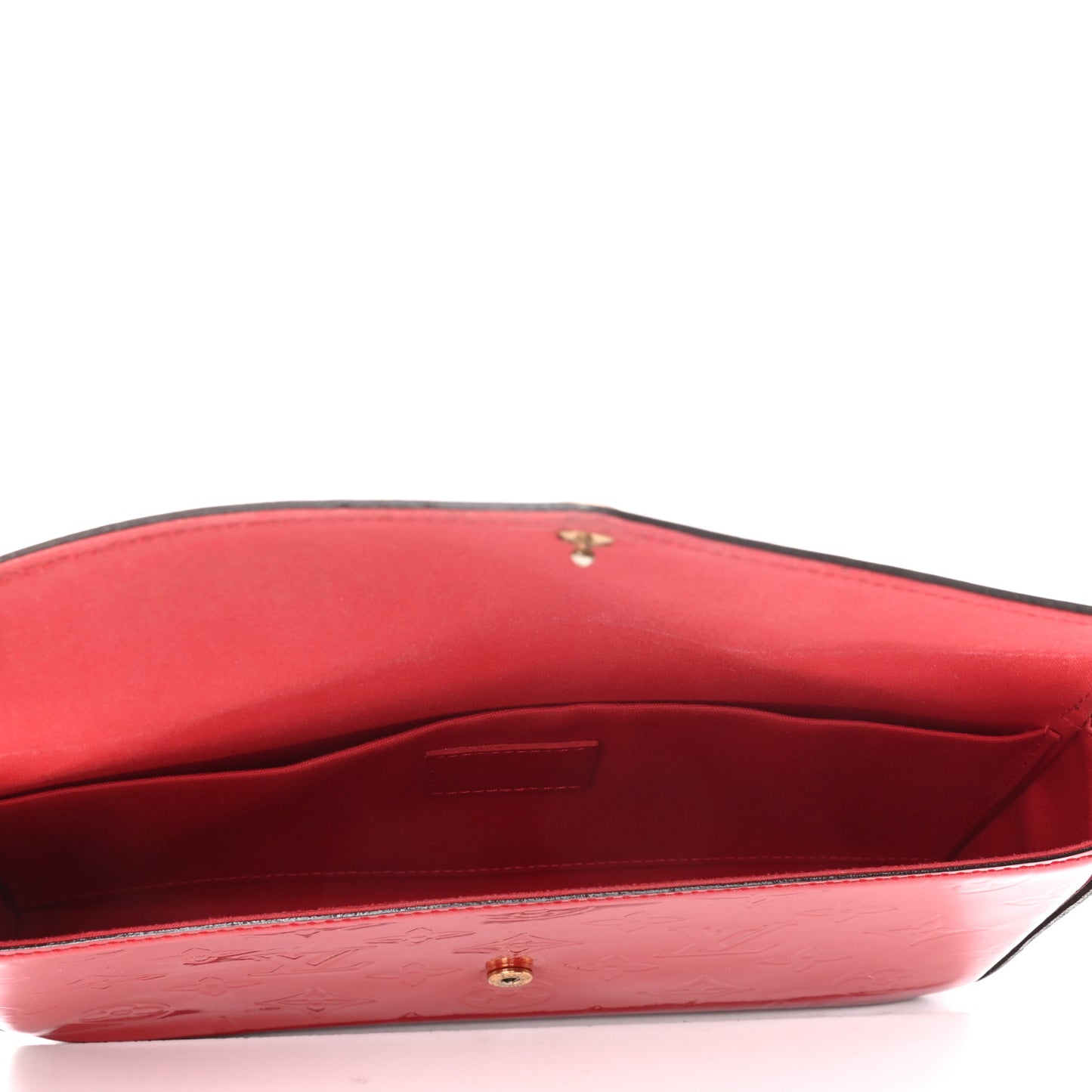 Vernis Felicie Pochette Chain Wallet Cherry