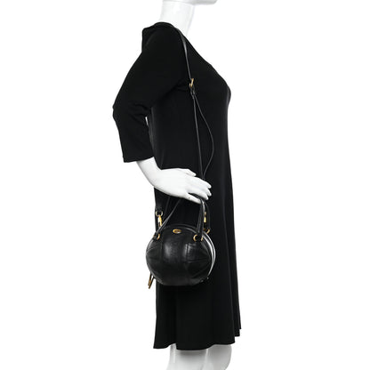 Gucci Piuma Lux Energy Mini Tifosa Basketball Shaped Shoulder Bag Black 2 of 12