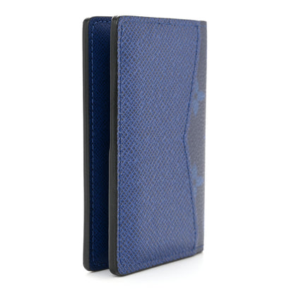 Louis Vuitton Taigarama Pocket Organizer NM Cobalt 3 of 6