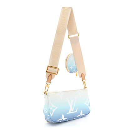 Louis Vuitton Monogram Giant By The Pool Multi Pochette Accessories Blue 3 of 12
