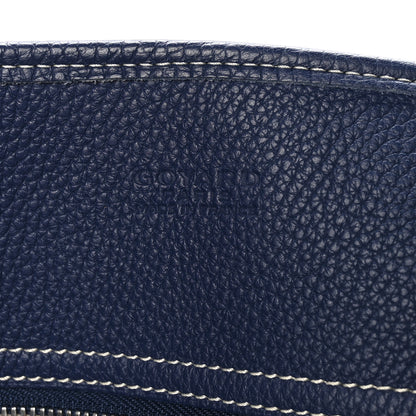 Goyard Goyardine Sac Hardy Pet Carrier PM Navy 7 of 10