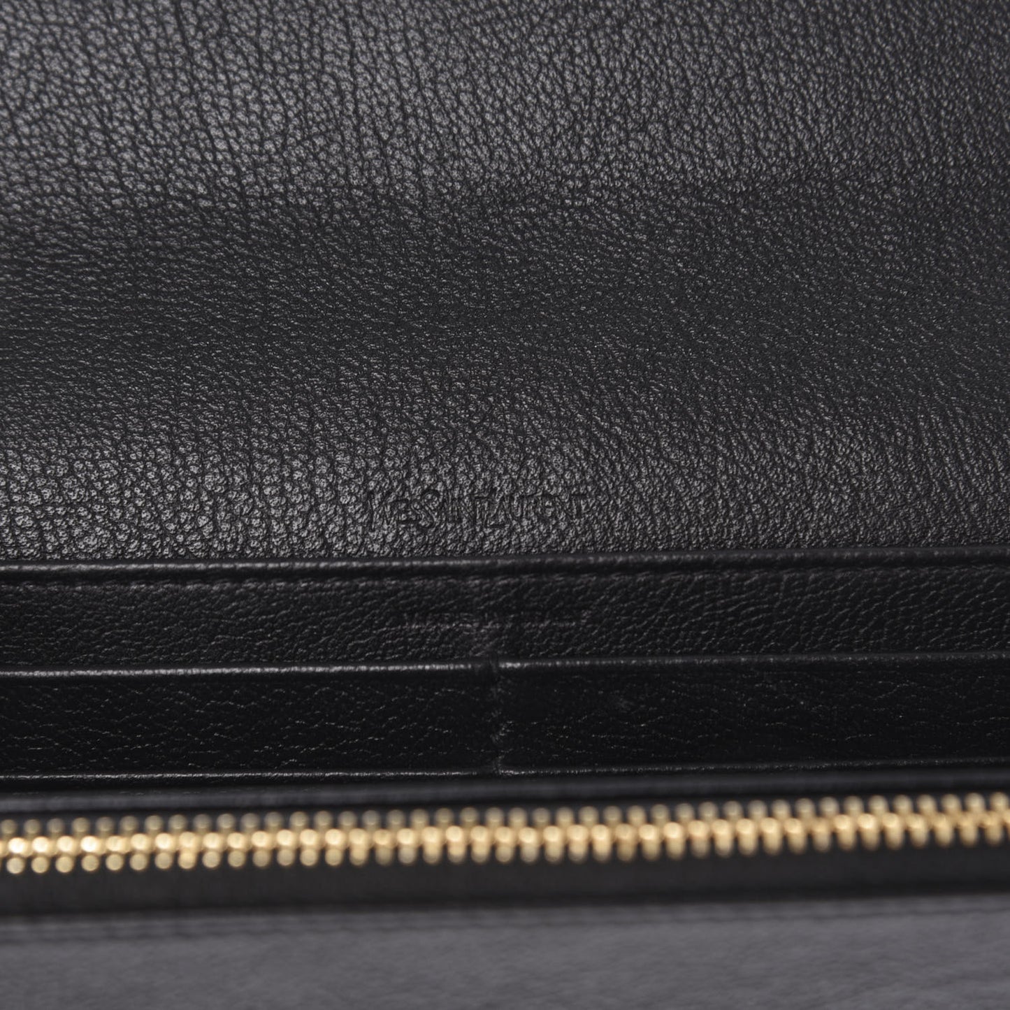 Chevre Belle De Jour Flap Wallet Black