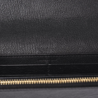 Saint Laurent Chevre Belle De Jour Flap Wallet Black 6 of 7