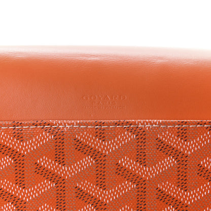 Goyard Goyardine Camondo MM Horizontal Clutch Orange 7 of 7