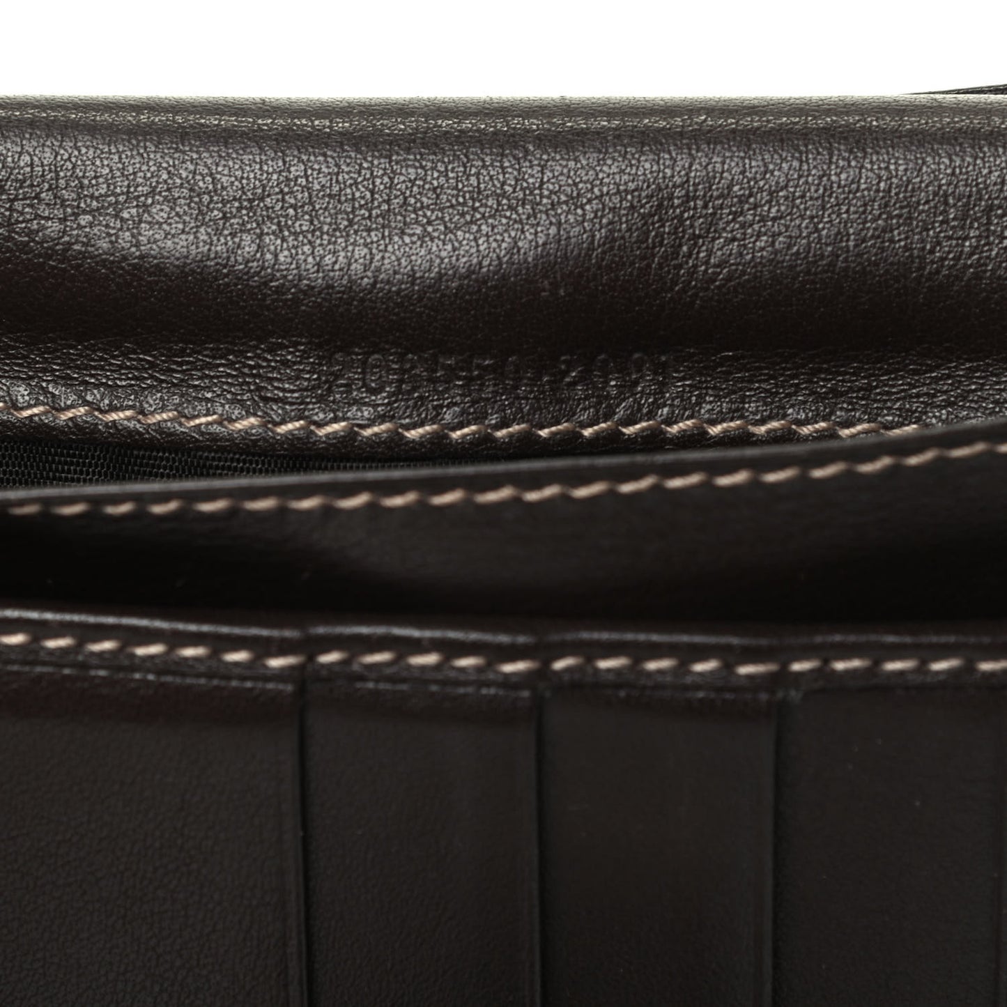 Monogram Heart Continental Wallet Dark Brown