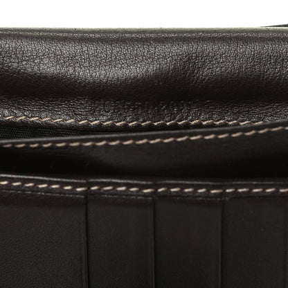 Gucci Monogram Heart Continental Wallet Dark Brown 7 of 7