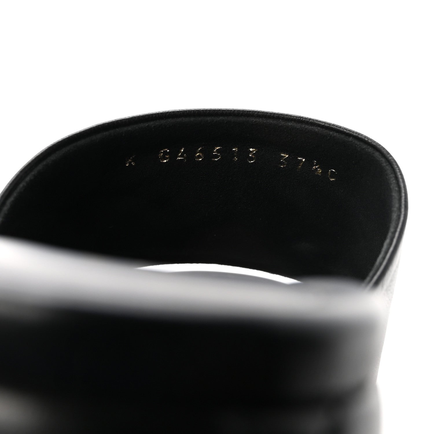 Chanel Lambskin Quilted CC Platform Mules 37.5 Black 9 of 10