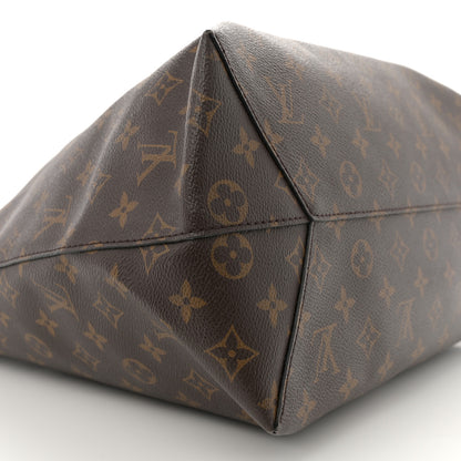 Louis Vuitton Monogram Flower Hobo Black 8 of 11