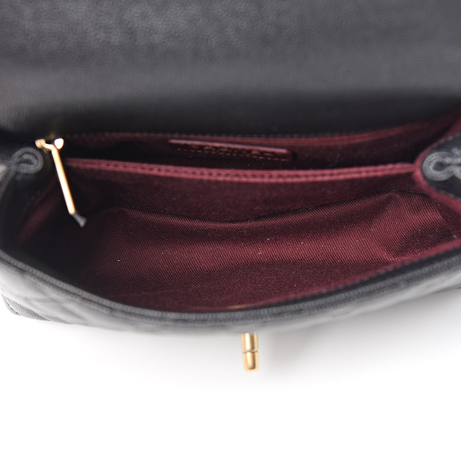 Chanel Caviar Quilted Mini Coco Handle Flap Black 5 of 11