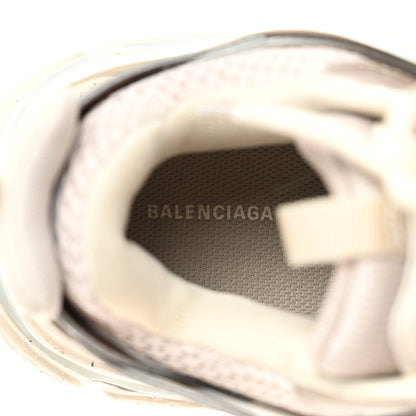 Balenciaga Rubber Mesh Fabric Bi-Color Recycled Sole Womens Track Sneakers 37 Beige 8 of 8