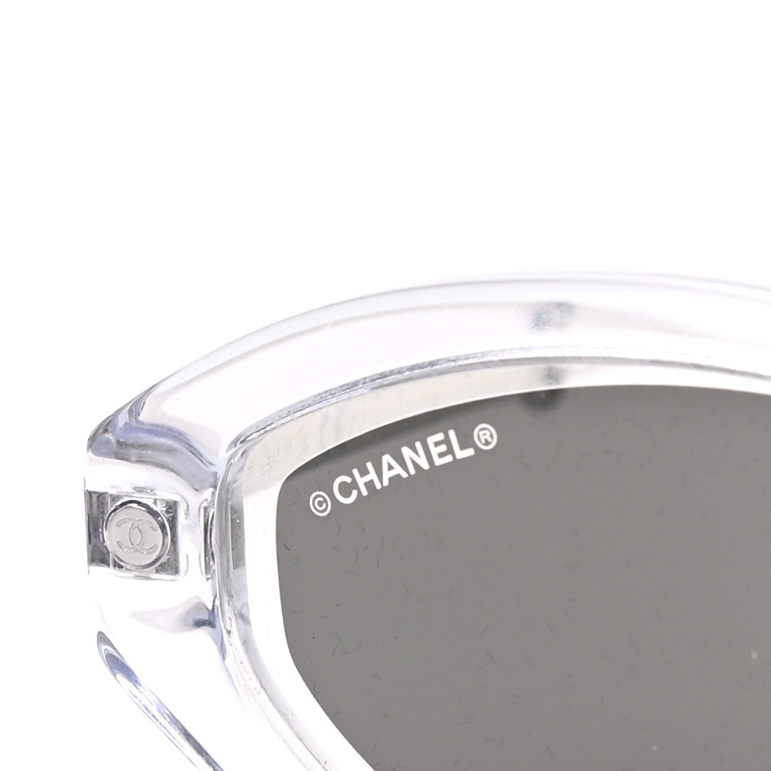 Chanel Oval Removable Pearl Chain Sunglasses 5424 Silver 8 of 9
