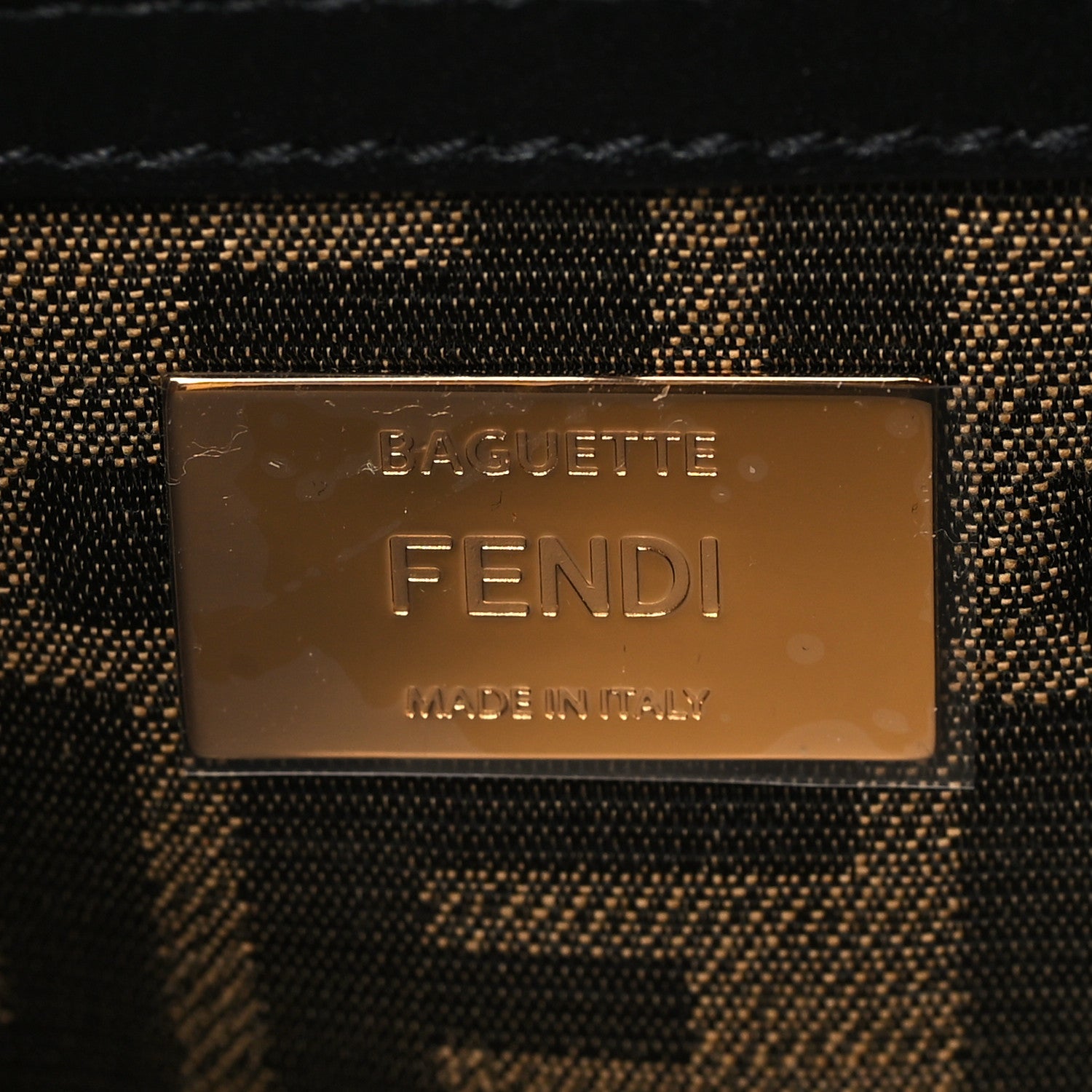 Fendi Raffia Vitello Crystal Floral Beaded Medium Baguette Natural Multicolor 5 of 7