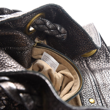Bottega Veneta Metallic Cervo Illusion Hobo Bronze 7 of 8