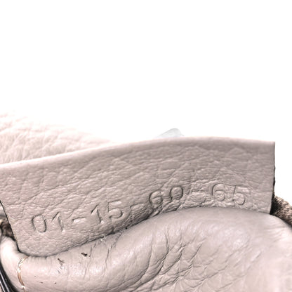 Chloe Grained Calfskin Small Marcie Saddle Bag Cashmere Grey 8 of 12