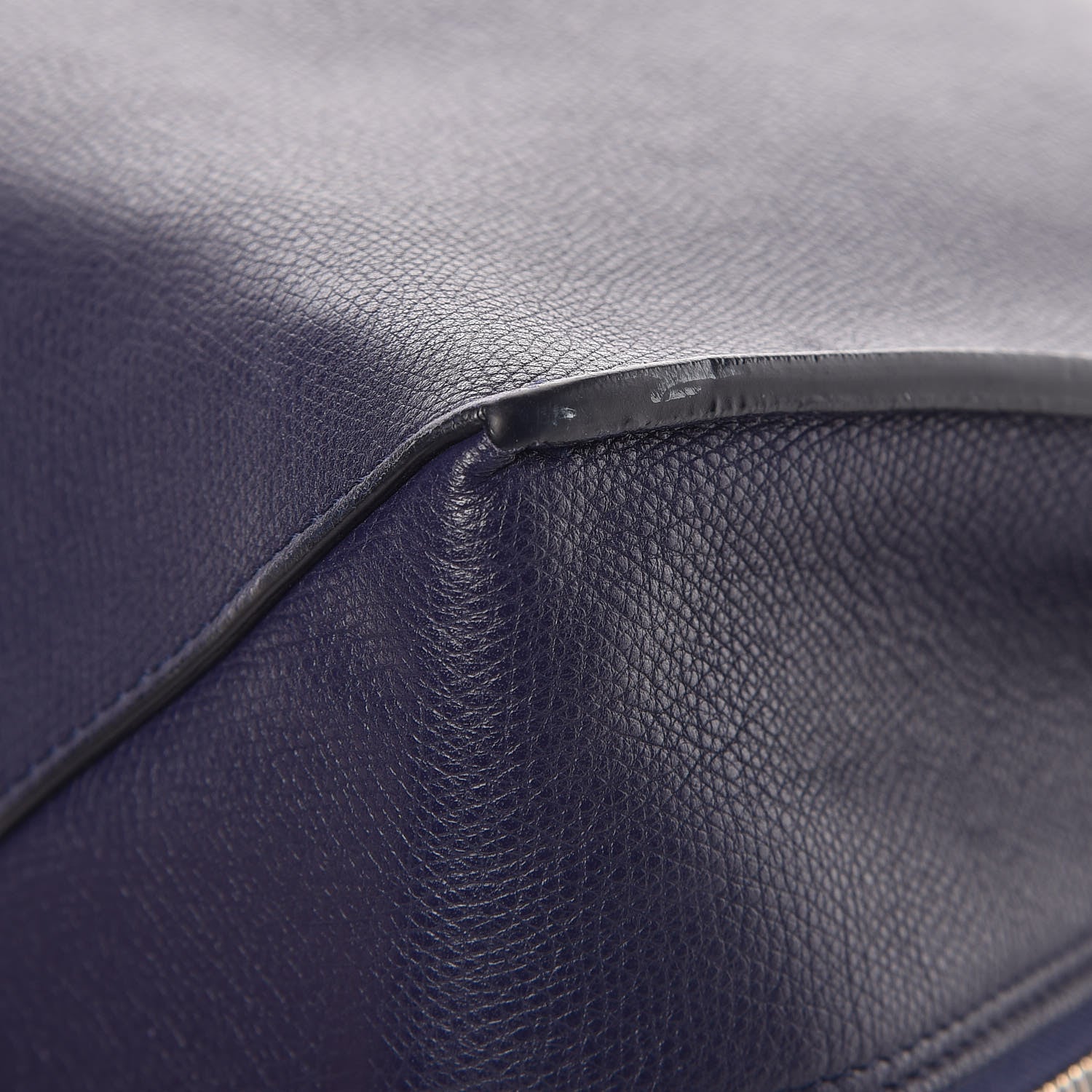 Balenciaga Calfskin Papier A4 Zip Around Plate Tote Bleu Indigo 10 of 12
