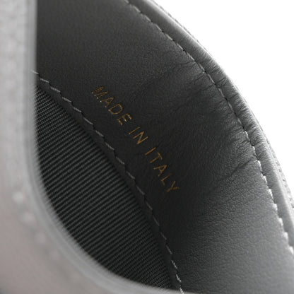 Chanel Caviar Quilted Card Holder Grey 7 of 9