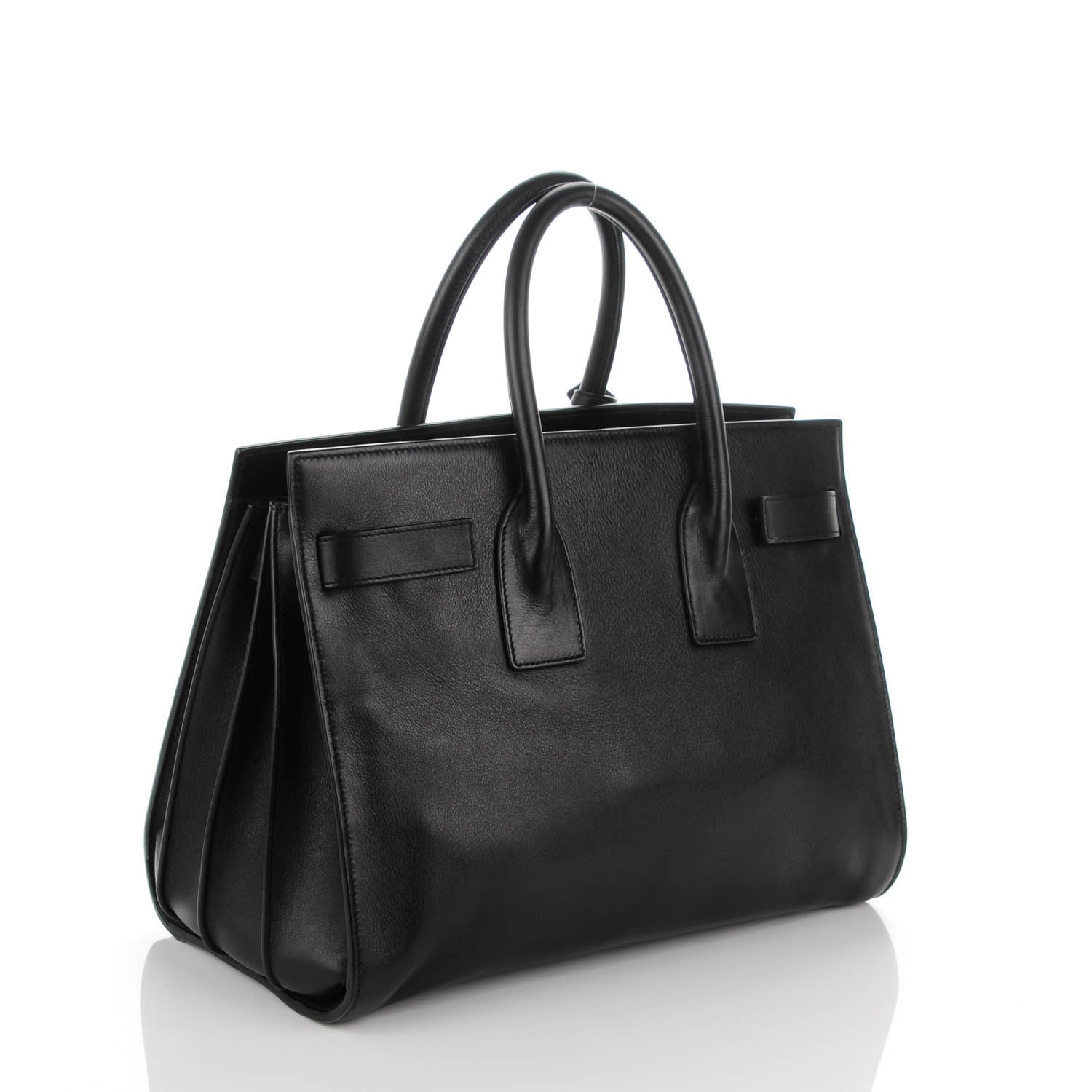 Saint Laurent Calfskin Small Sac De Jour Black 3 of 7
