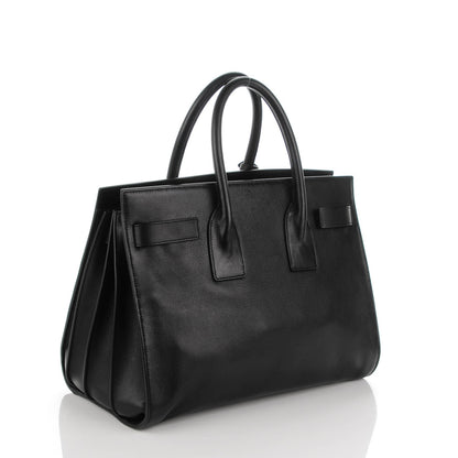 Saint Laurent Calfskin Small Sac De Jour Black 3 of 7