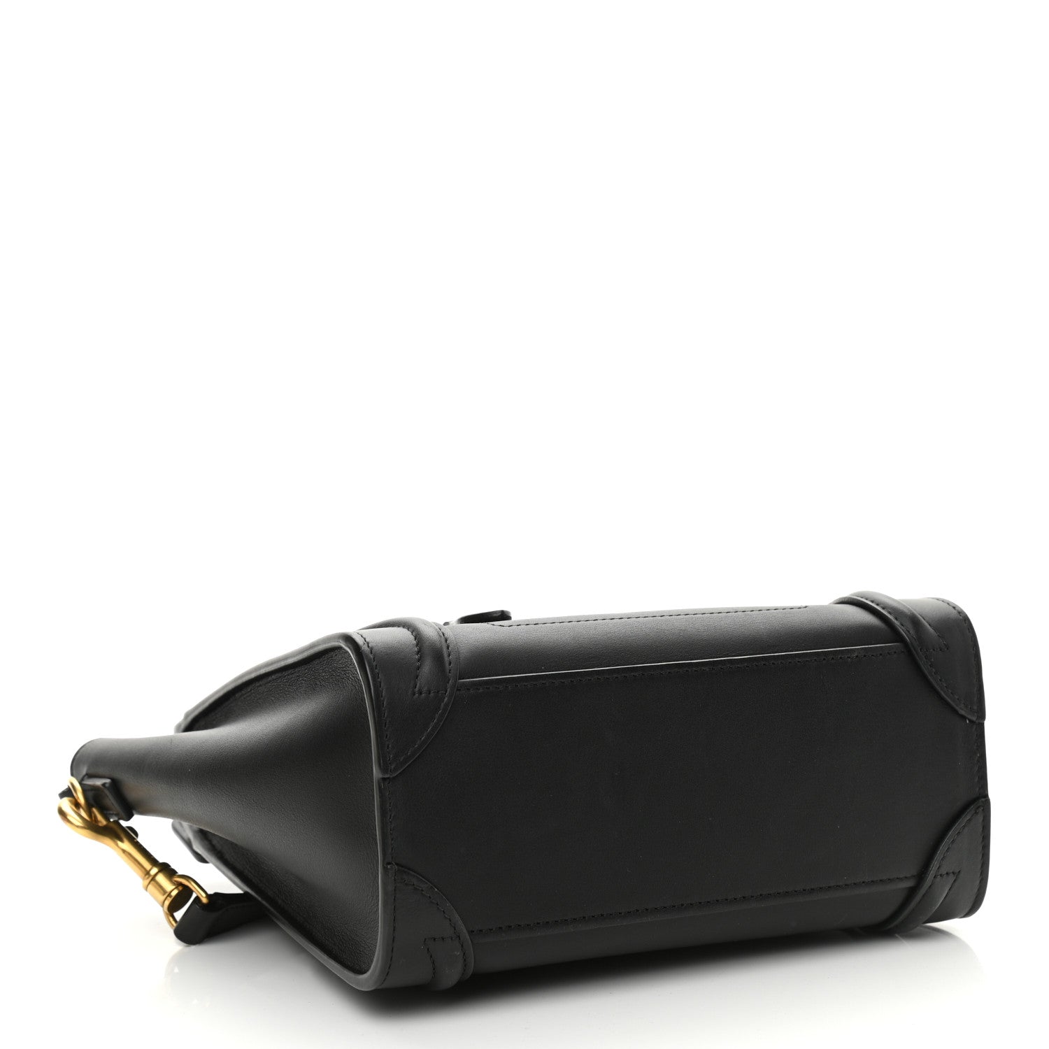 Celine Smooth Calfskin Nano Luggage Black 4 of 12