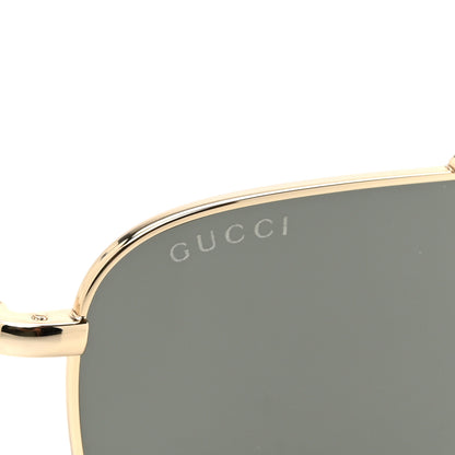 Gucci Metal Aviator Sunglasses GG1183S Gold 8 of 9