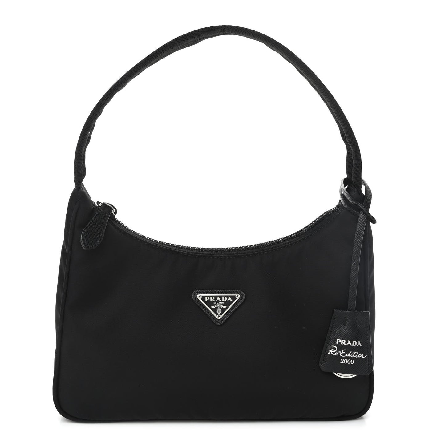 Tessuto Nylon Mini Re-Edition 2000 Bag Black