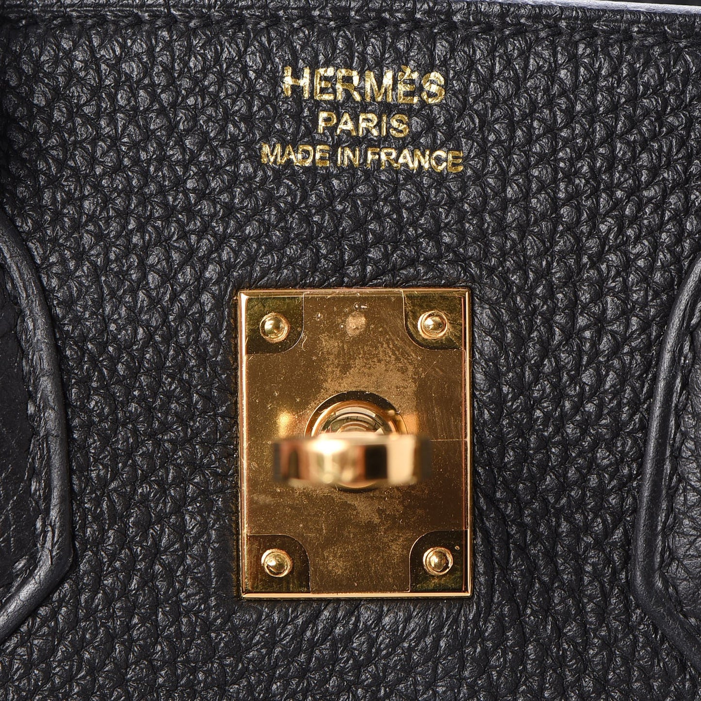 Togo Birkin 25 Black