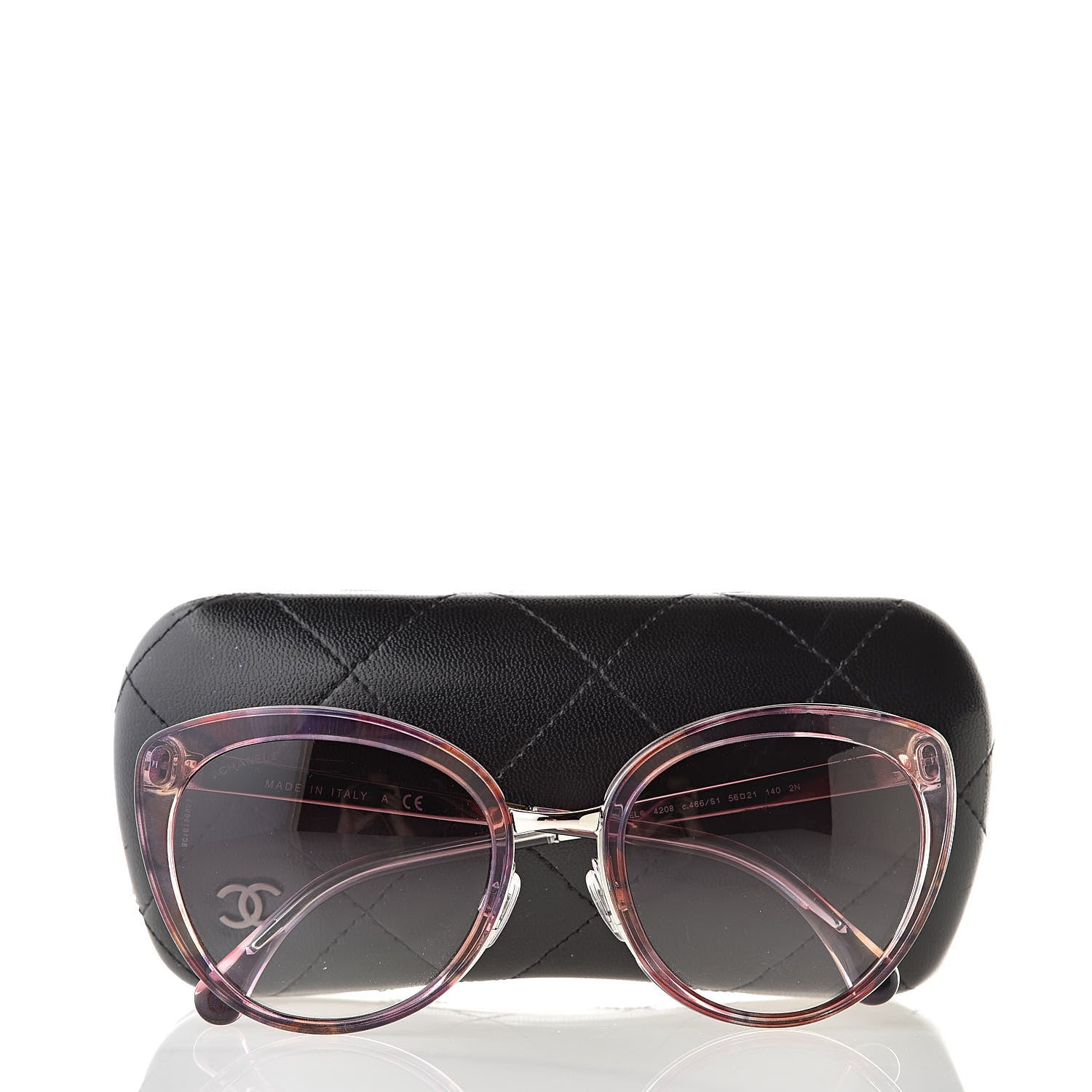 Chanel Acetate Butterfly Fall Sunglasses 4208 Pink 8 of 8