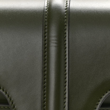 Celine Satinated Calfskin Medium 16 Top Handle Bag Khaki 15 of 17
