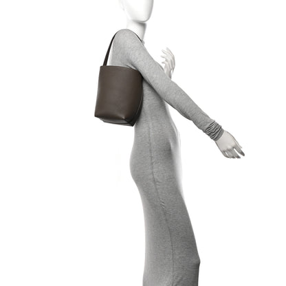 The Row Grained Calfskin Small N/S Park Tote Elephant 2 of 12