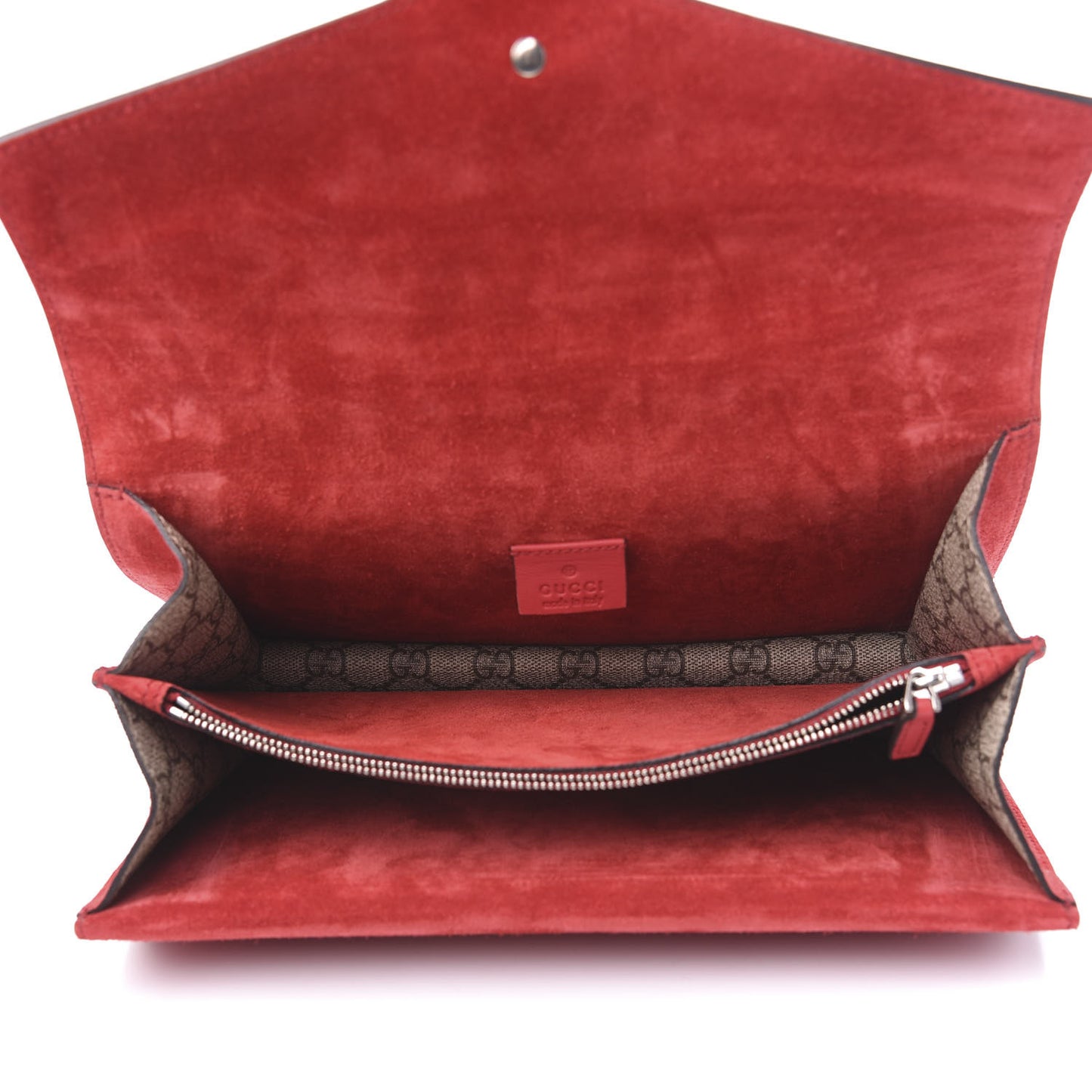 GG Supreme Monogram Small Dionysus Shoulder Bag Red