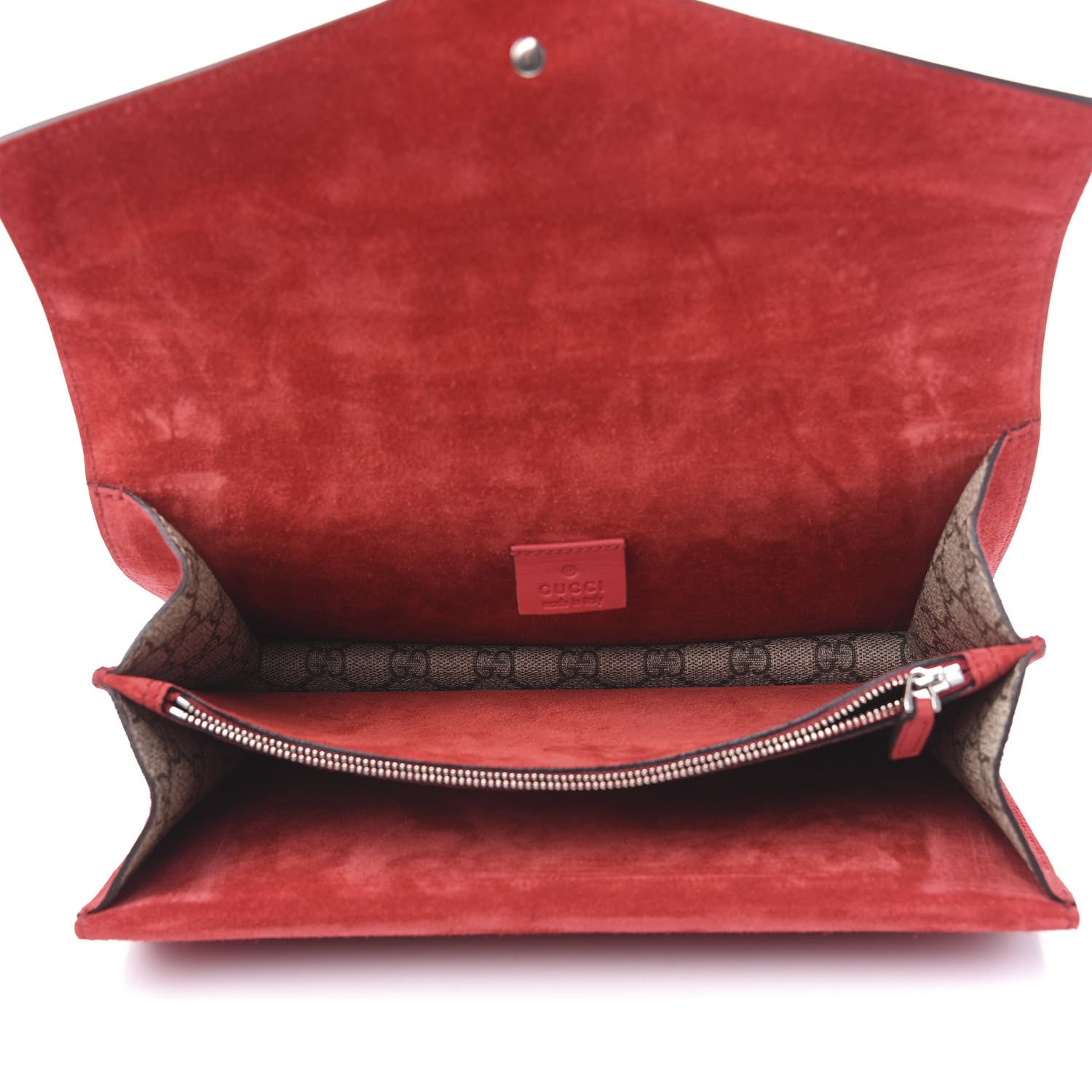 Gucci GG Supreme Monogram Small Dionysus Shoulder Bag Red 6 of 13